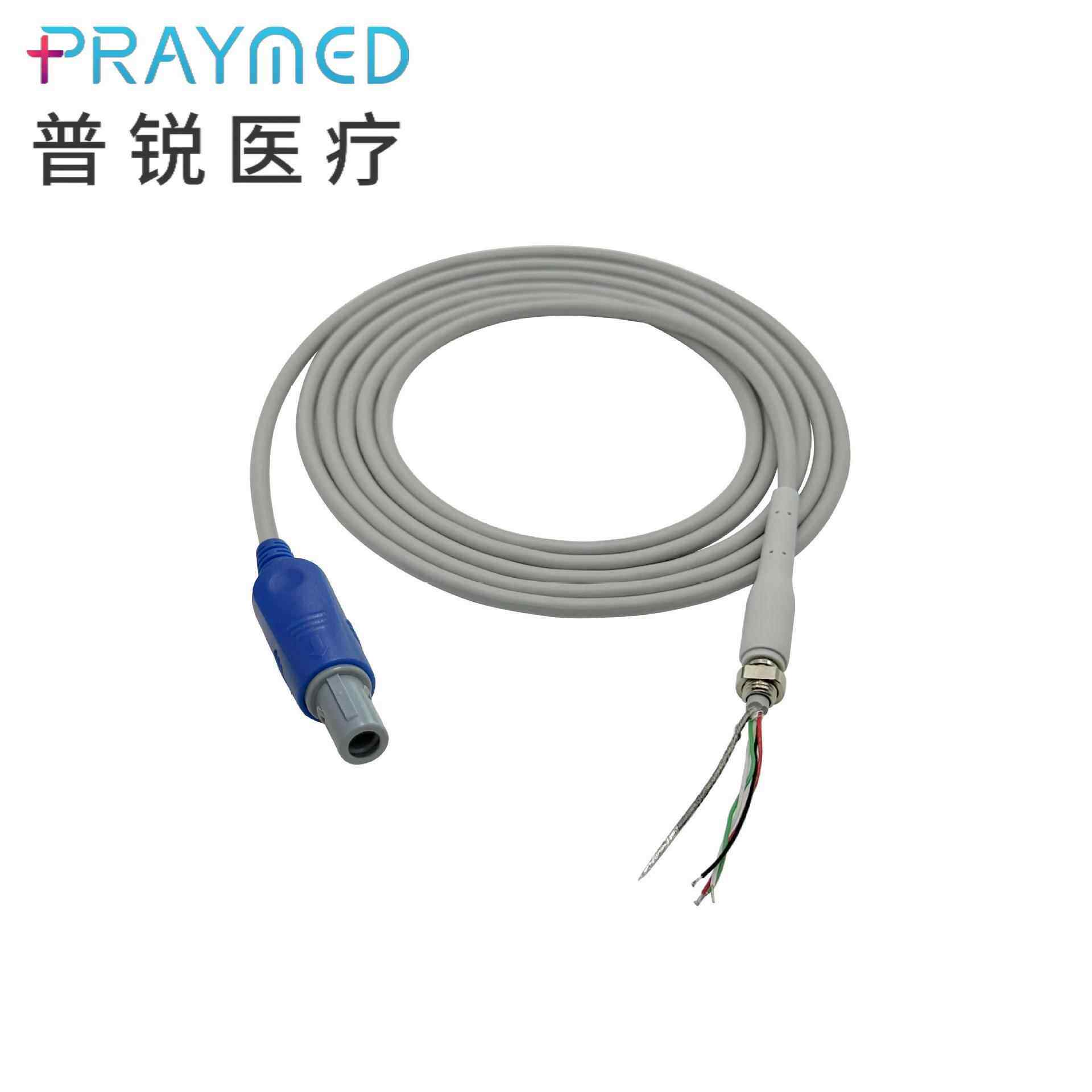 兼容理邦胎心宫缩监护仪F2 F3 F6 F9胎心探头维修线 6针单