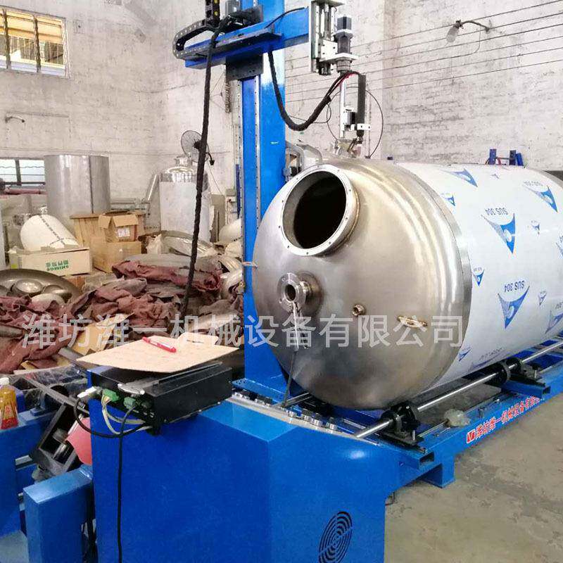 圆桶纵缝自动焊不锈钢罐环缝自动焊接机二保焊焊接操作机