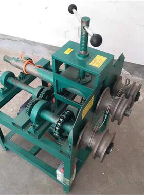 蔬菜大棚镀锌管弯弧机 圆管方管电6圆动折弯机ST-76盘 加重7型大