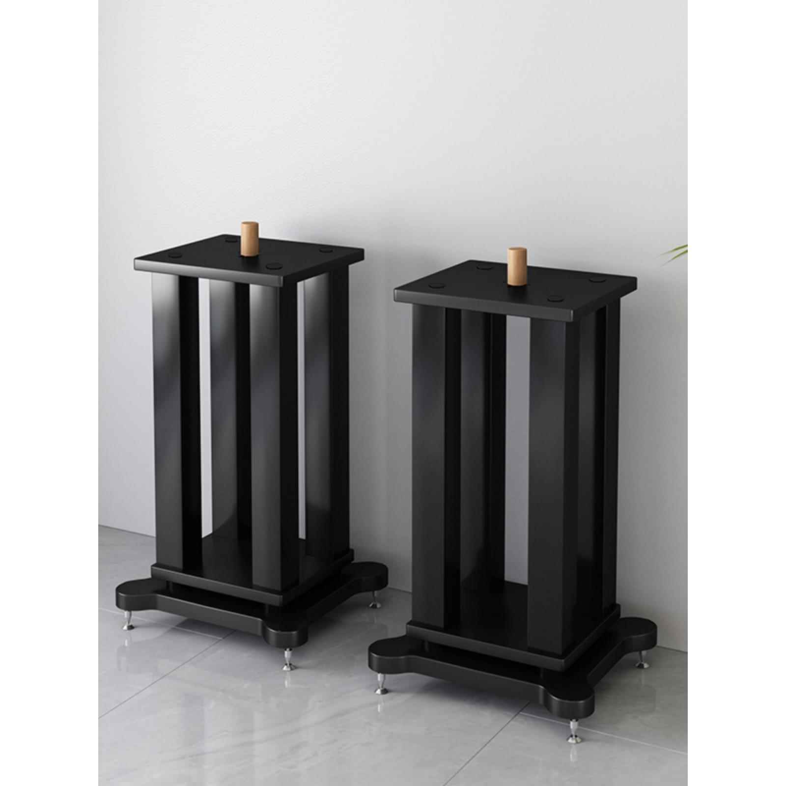 专业音箱支架木质单10寸12寸15寸玛田音响脚架舞台KTV音响避震架