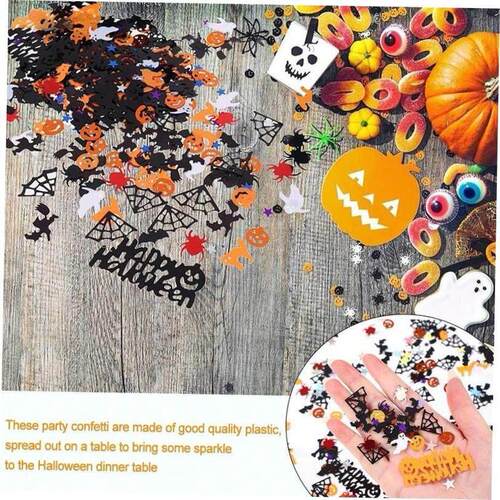 30g Halloween Pumpkin Ghost bat spider Paper scraps万圣纸屑