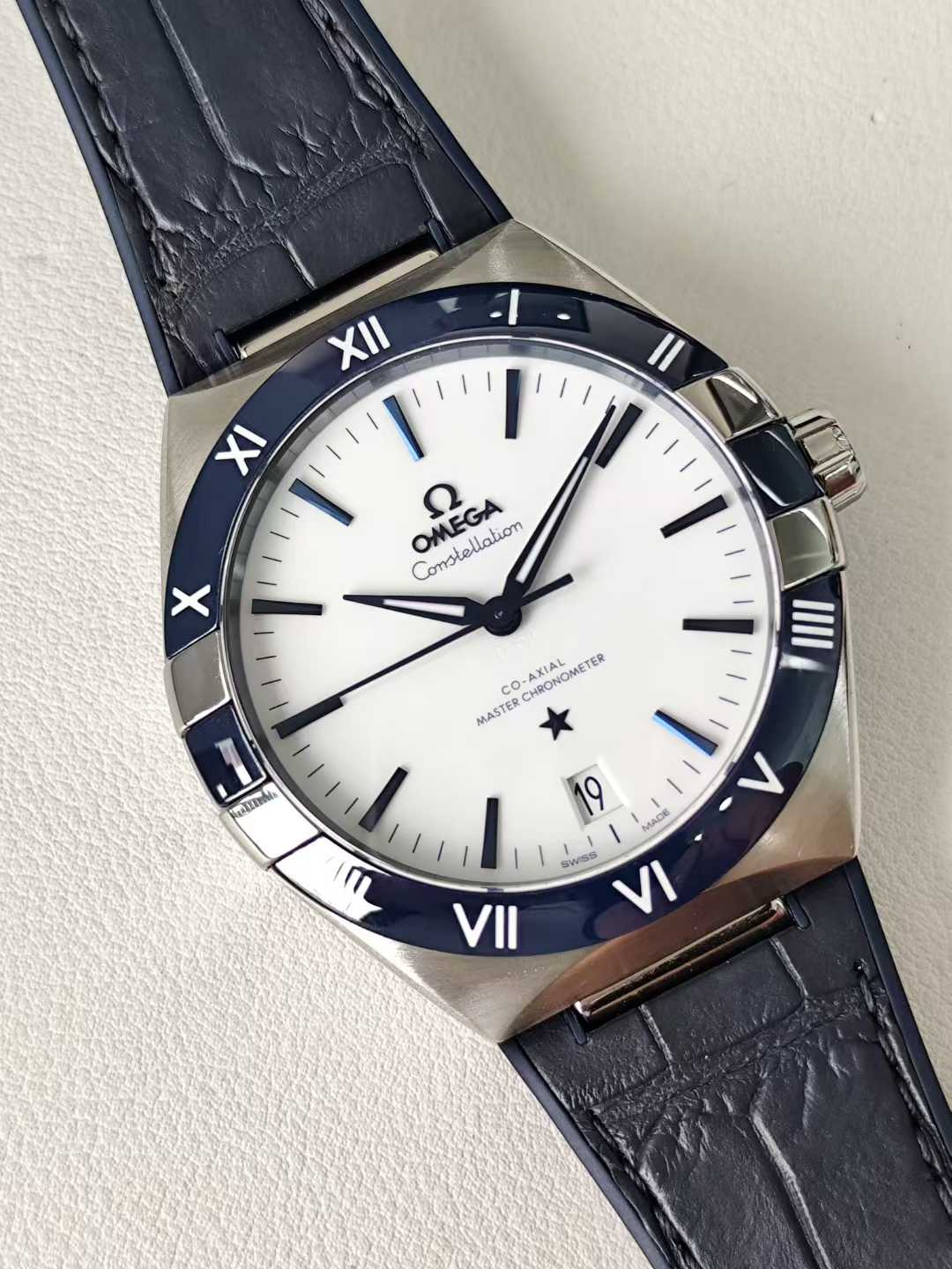 全套98新欧米茄星座131.33.41.21.04.001 41mm机械男表手表