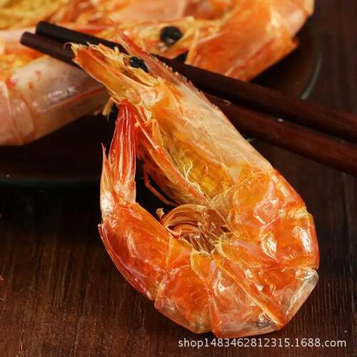 海鲜新货 大虾干 大对虾  海鲜干货250克干烤虾干大量