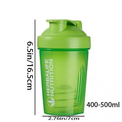 Smart Shake Gym Protein Shaker Mixer Cup Blender Bottle Wit