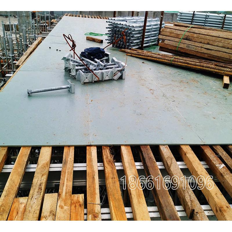 塑料板材工厂 高强度PVC实心塑料建筑模板 塑钢模板 周转40次以上