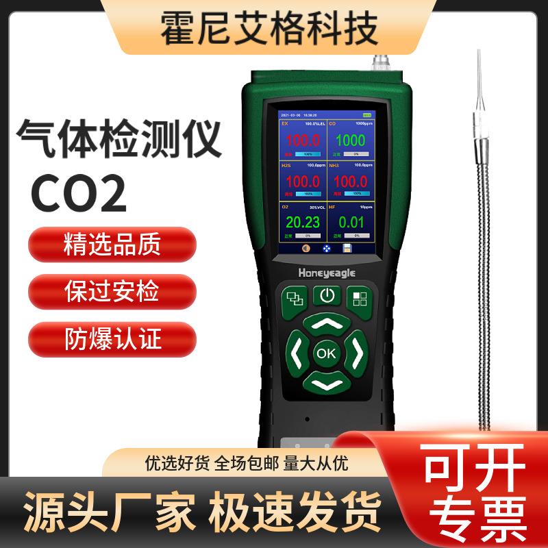 便携式二氧化碳报警器工业氨气氮气体检测仪