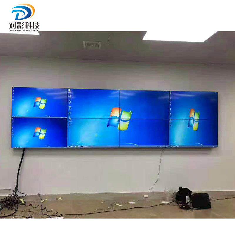 40寸55寸液晶拼接屏LCD室内监控会议大屏LED无缝拼接屏电视墙厂家