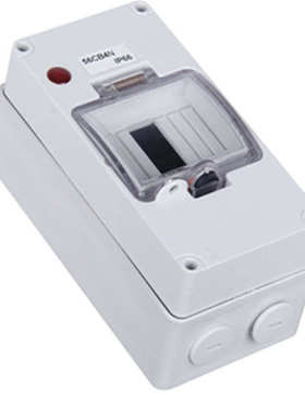 开关防水配电盒塑料 4箱配电断路器回路户外照明56cb4n箱