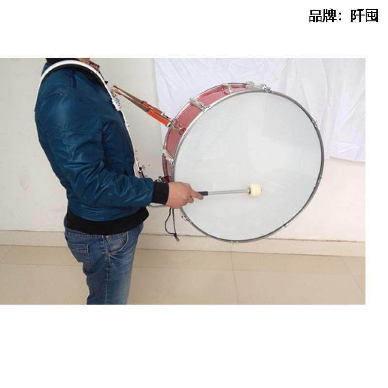 。乐器24英寸大鼓,带背架演出鼓表演鼓行军鼓,送鼓槌促销