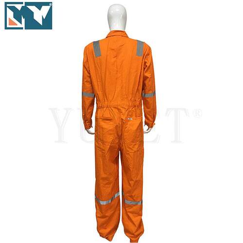 定制高品质芳纶阻燃连体防护服连体防火服防护工作服
