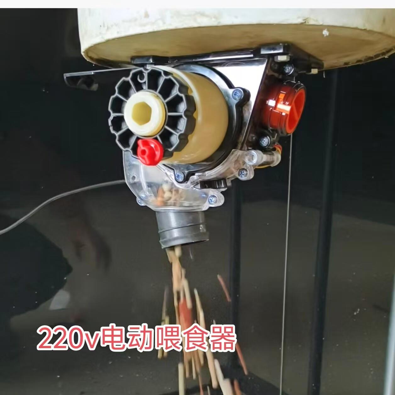 220V电动下料机鸽子鸡鸭鹅宠物电动喂食器,耐腐蚀易清理