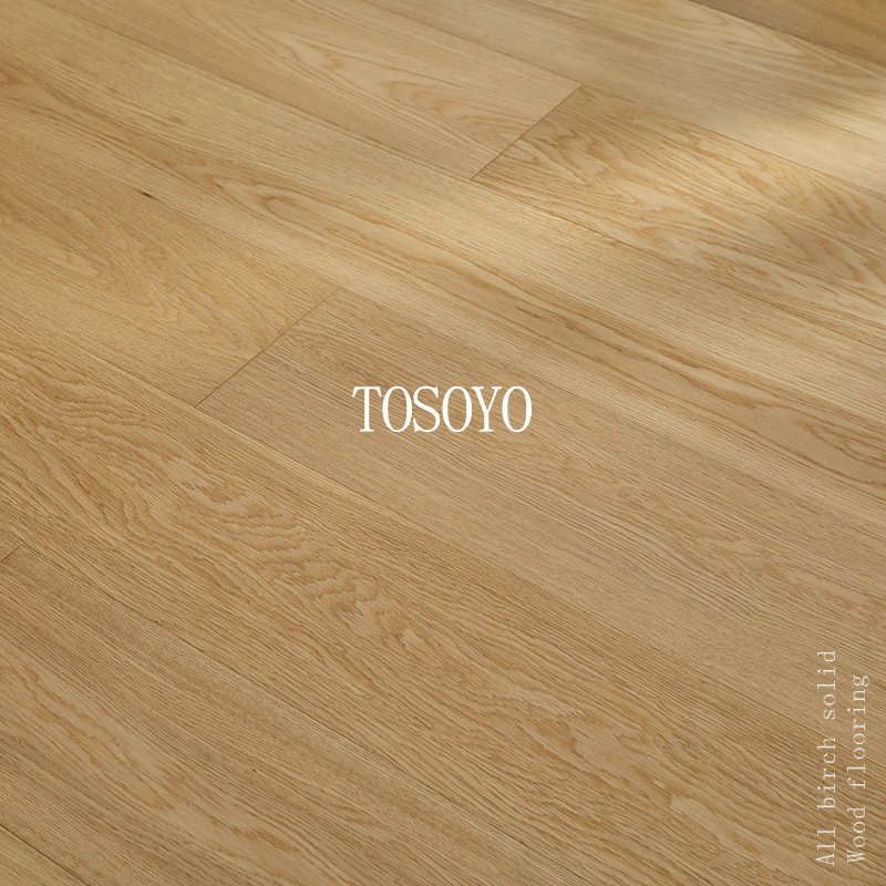 橡木多层实木地板采用进口全桦地板基材原木本色ENF级