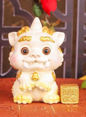 工艺品办公室国潮谛听装饰摆件