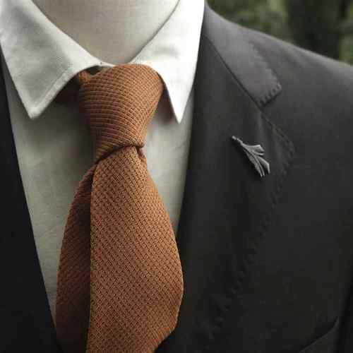 男士休闲领带咖色蓝色色结婚新郎女韩版正装百搭肌理1223w