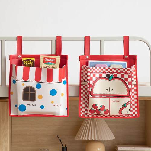 Bedside Storage Hanging Bag, Dormitory Wall-Mounted Organize