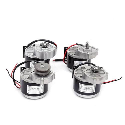 羚鹰电动车改装电机12V24V250W350W减速电机MY1016Z2尤奈特同款