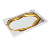 云朵异形梳妆镜高颜值法式 饰镜批发 异形镜子壁挂卫生间不规则装