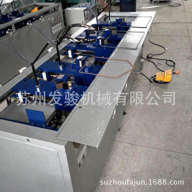 全自动弯框机 五角一次成型弯框机 铁线弯框机