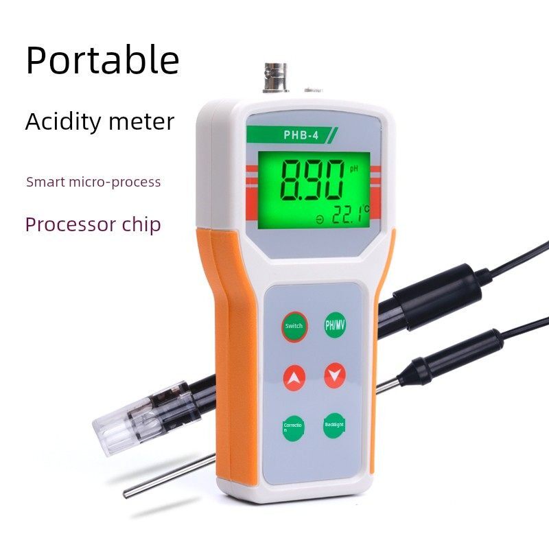 齐威厂家PH计便携式酸度计实验室水质PH检测仪数显型酸碱度检测仪