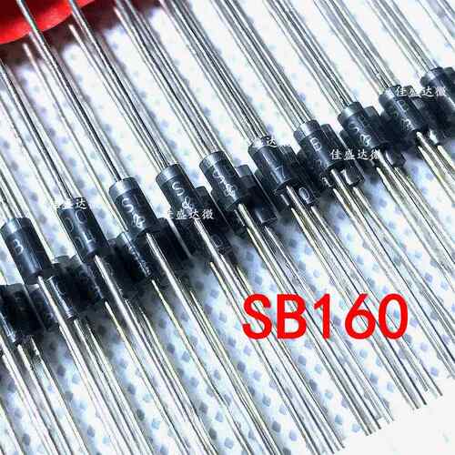 全新肖特基直插 SB160-E3/73 DO-41 SB180 原装二极管 1A 60V 80V