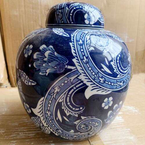 陶瓷花瓶客厅复古中式水培鲜花插花仿古储物罐茶室博古架摆件