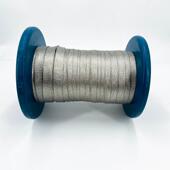 厂家汽车大灯散热编织线镀锡铜编织网管汽车线束接地套管