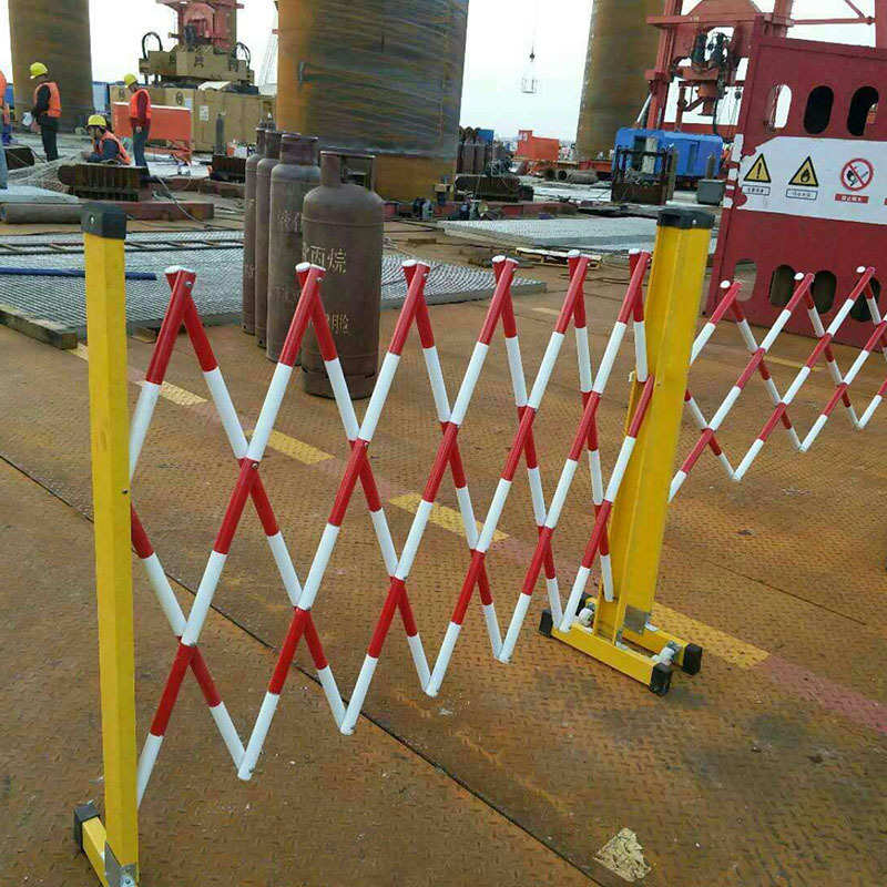 厂家供应伸缩便携式围栏电力警示防护栏商场活动移动临时隔离护栏