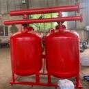 110手动砂石过滤器双罐三连全自动首部河水农业田用节水灌溉设备