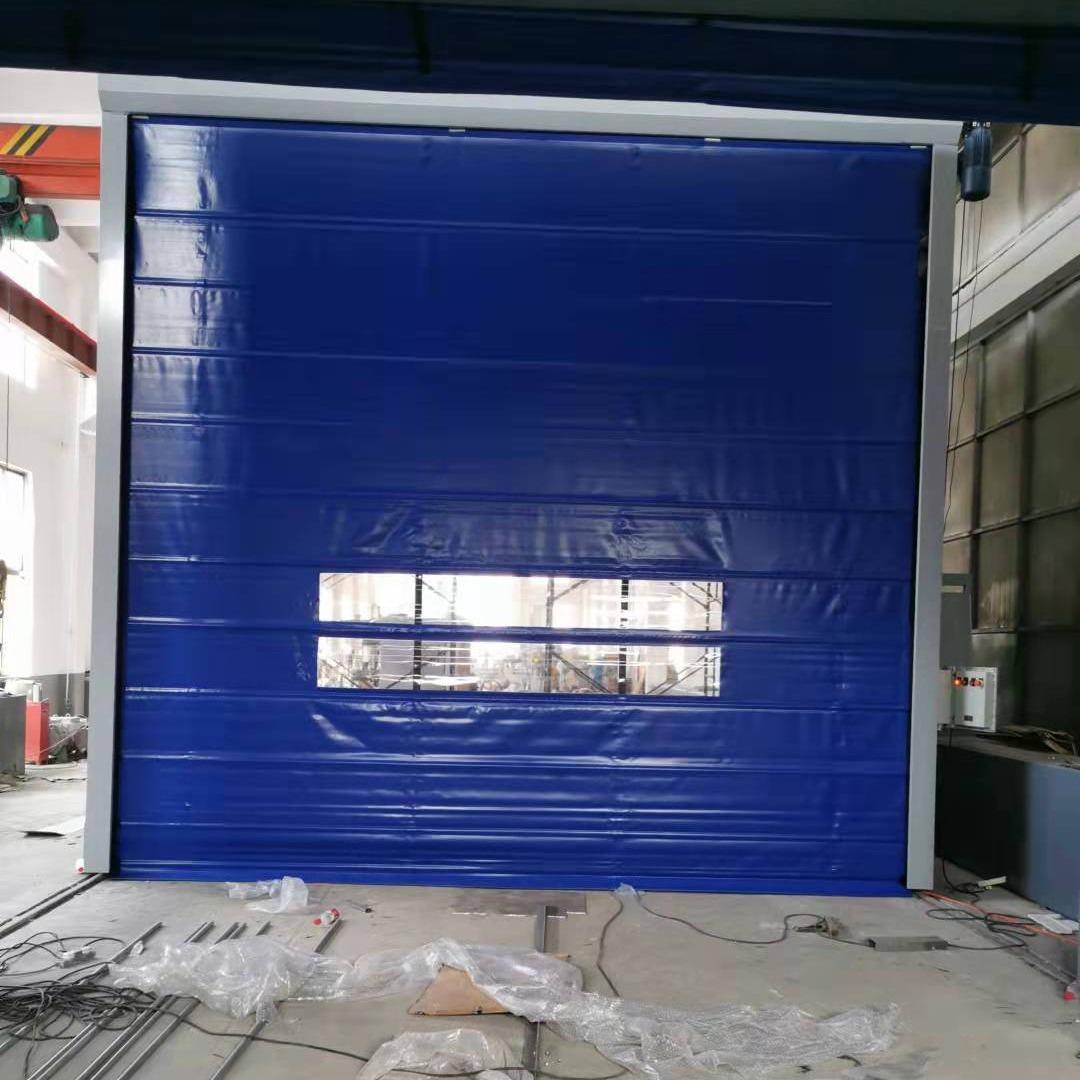 金阳光柔性大门堆积门机库船厂快速门门车间门卷闸门