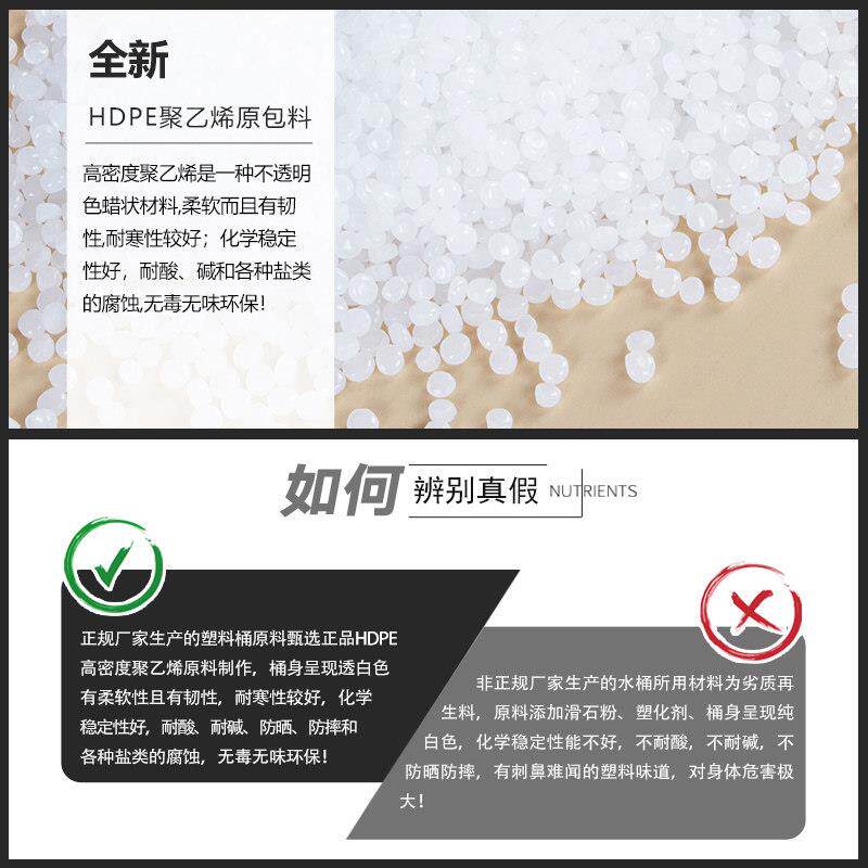 新款卧圆卧式圆带形储加水桶蓄水箱加厚家用带盖阀门塑料桶大容罐