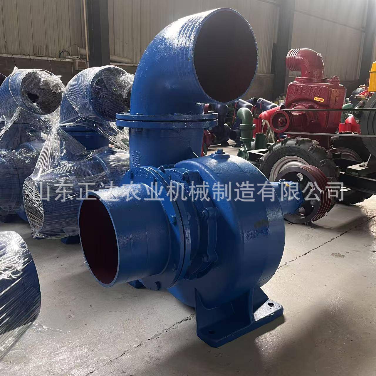 30公分口径12寸流大量抽水泵每小时流量980方水排泵柴油机/电机