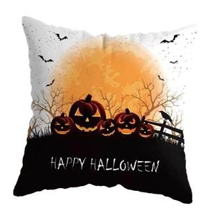 Halloween Cushion Wizard Ghost Bat 50cm Pumpkin Cover