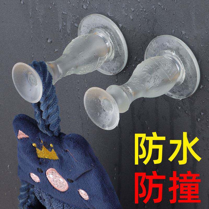 门后防吸撞防风固070154定门门免打孔新款静音门碰防水加厚矽胶垫