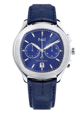 全套盒证[9.8新]伯爵PIAGET POLO系列精钢自动机械手表男G0A43002