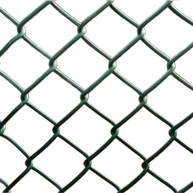 厂家批发包塑包胶勾花网PVC学校商场金属装饰菱形网运动场防护网