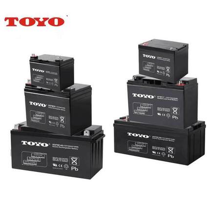 TOYO东洋蓄电池6-GFM-100 12V17 24 38 40 65 120AH机房直流屏专