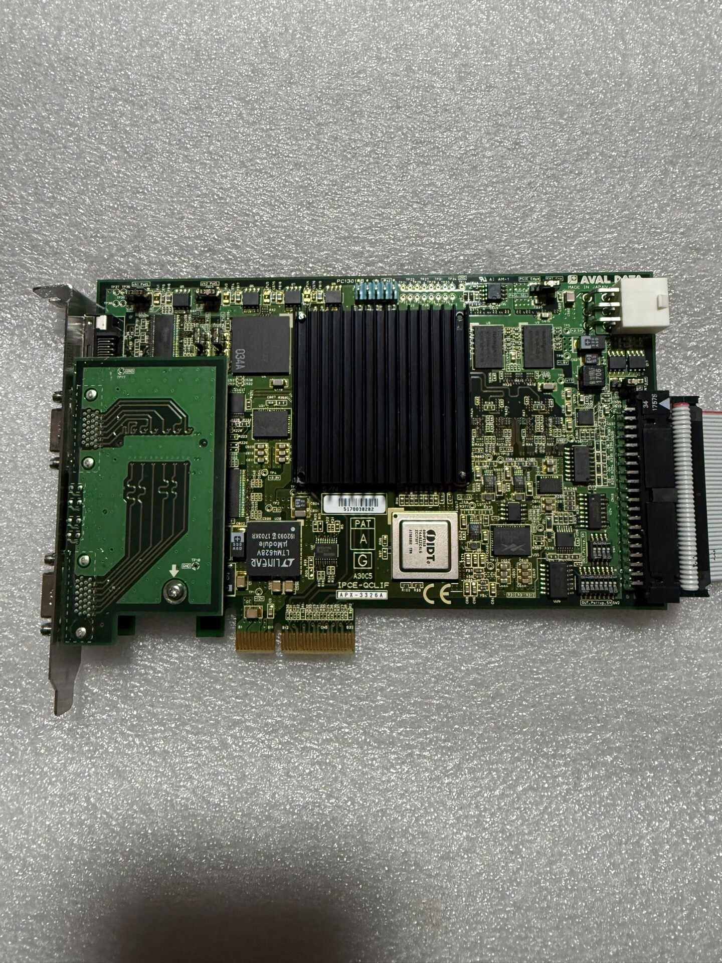 AVAL DATA 图像采集卡APX-3326A图像采集