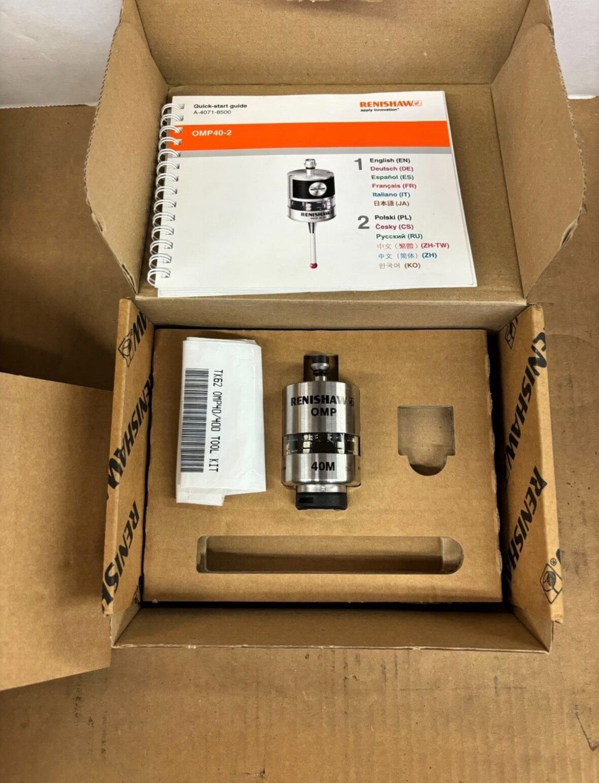 雷尼绍 OMP 40M 套件 新品