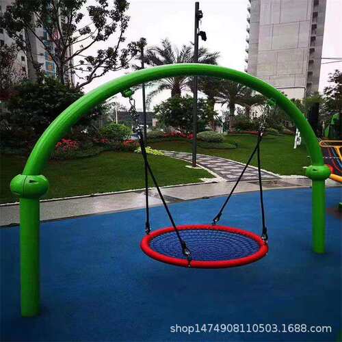 户外儿童秋千庭院幼儿园大型娱乐室外组合秋千游乐设备