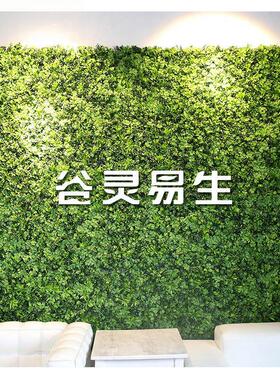 室外阳台仿真绿植墙植物背景墙面装饰阳台门头立体人造仿生假草坪