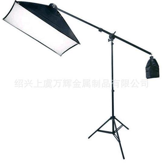 摄影套装出口专用 灯架+悬臂顶灯架+50*70电源柔光箱+135W灯泡