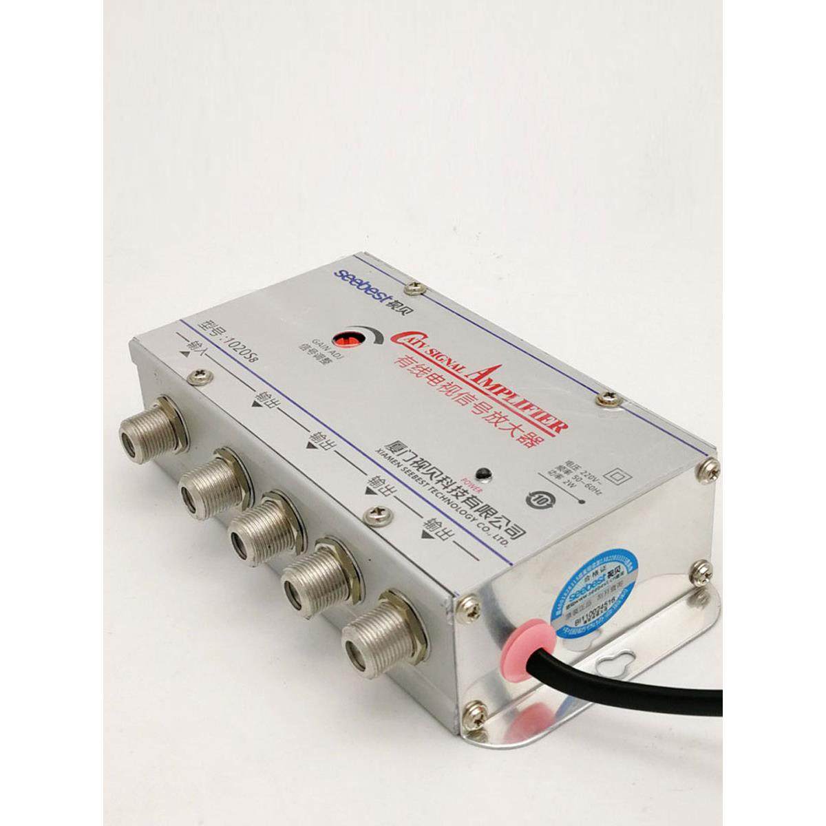 视贝有线电视信号功率放大器分线广电闭路数字高清一分四六八十二饰品