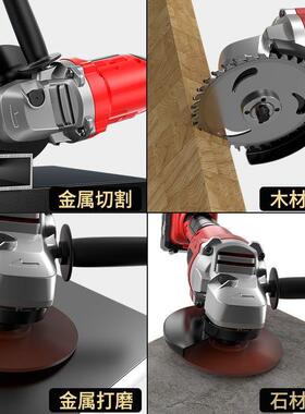 工业级无切刷充角电功磨机抛光机打磨YAI机割机工业级多能角向磨