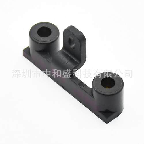 ABS+10%GF塑料配件预埋螺母啤货工业发动机内部支架固定配件注塑