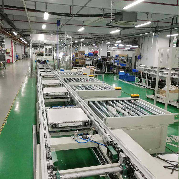 美容仪器生产线上下循环倍速链脱毛仪非标制作倍速链免费规划