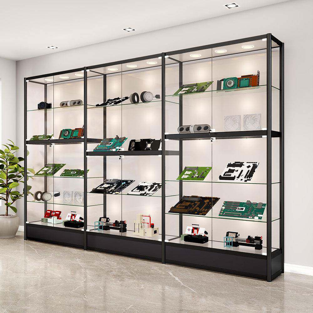 玻璃展示柜样品展示柜汽车用品展示架电子产品样板间礼品柜展示柜