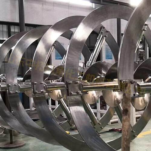液体搅拌器 化工用桨叶螺旋式搅拌设备配件搅拌机 立式搅拌器桨叶
