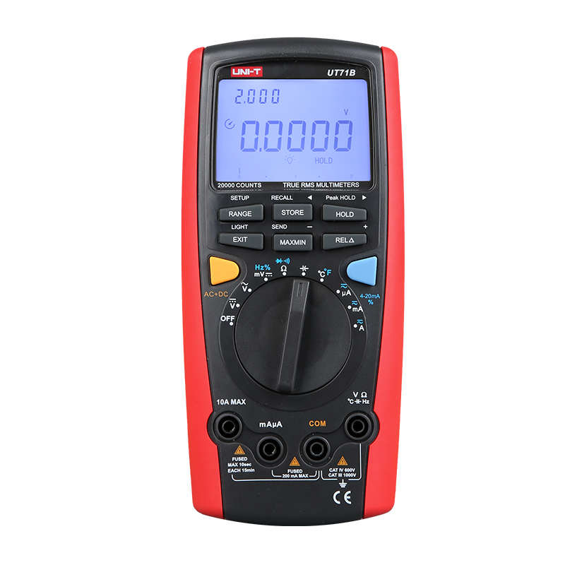 优利德 UT71B 智能型数字万用表 四位半高精度*