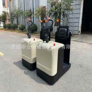 站驾式 自动拖车头 小型电动牵引车3吨5吨牵引头物流拖勾车手柄式