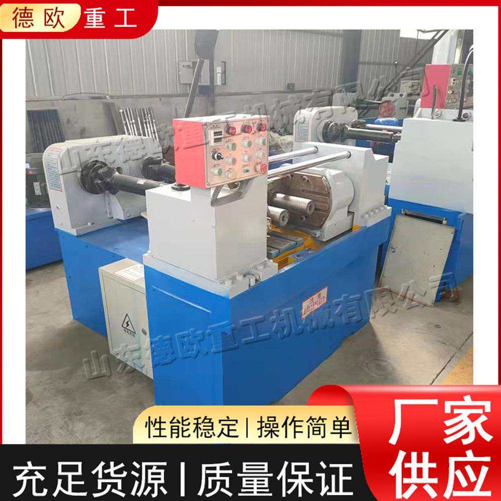 螺纹丝杠液压滚丝机 全自动建筑穿墙螺丝机 台式止水螺杆成型机